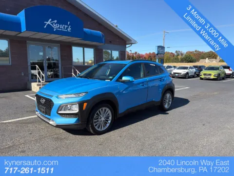 Blue 2019 Hyundai Kona SEL for sale in Chambersburg, PA