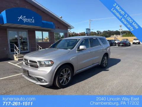 Silver 2014 Dodge Durango R/T for sale in Chambersburg, PA