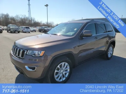 Brown 2021 Jeep Grand Cherokee Laredo E for sale in Chambersburg, PA