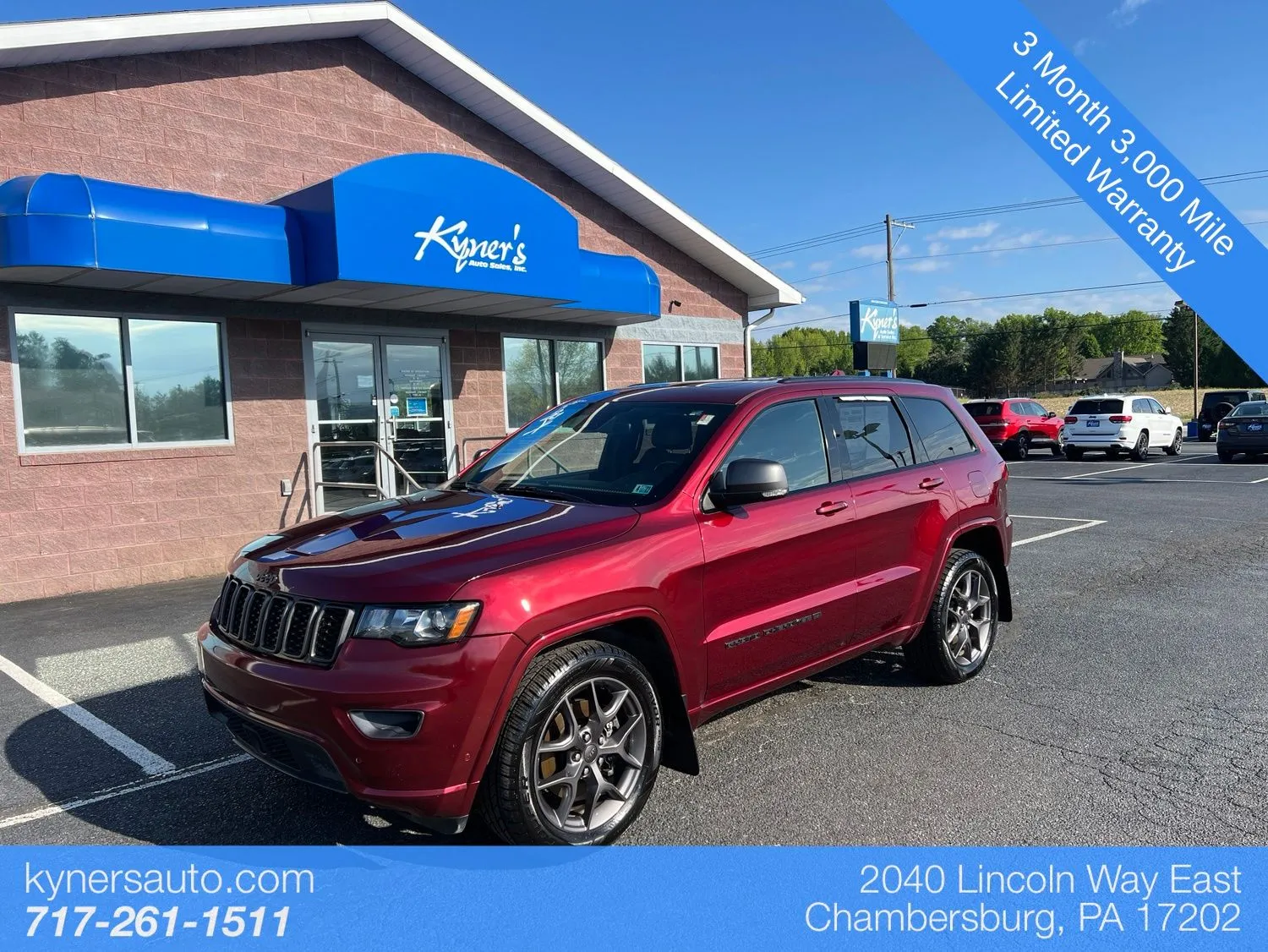 2021 Jeep Grand Cherokee 80th Anniversary Edition for sale in Chambersburg, PA