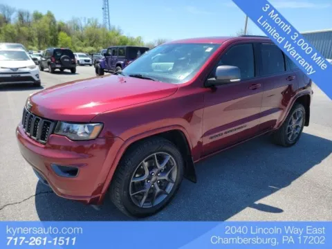 Red 2021 Jeep Grand Cherokee 80th Anniversary Edition for sale in Chambersburg, PA