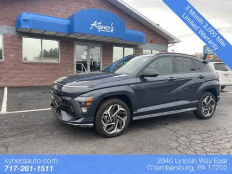 Blue 2024 Hyundai Kona N Line for sale in Chambersburg, PA