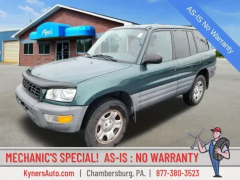 Used 1999 Toyota RAV4 for sale in Chambersburg, PA at Kyner's Auto