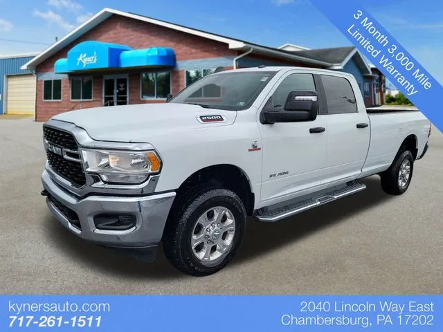 White 2023 Ram 2500 Big Horn for sale in Chambersburg, PA