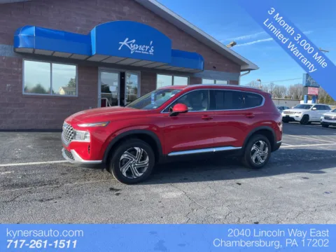 Red 2022 Hyundai Santa Fe SEL for sale in Chambersburg, PA