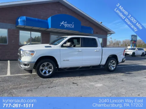 White 2022 Ram 1500 Big Horn/Lone Star for sale in Chambersburg, PA