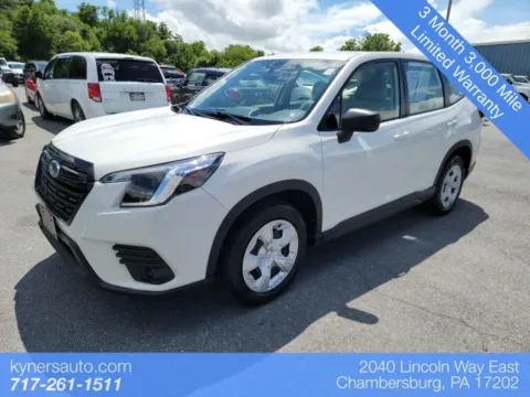 White 2023 Subaru Forester for sale in Chambersburg, PA