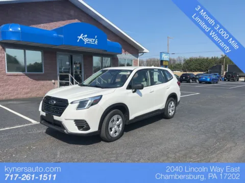 White 2023 Subaru Forester for sale in Chambersburg, PA