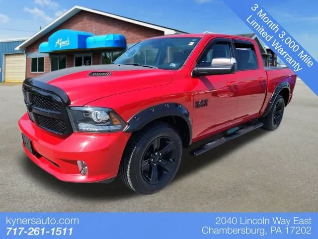 Red 2018 Ram 1500 Night for sale in Chambersburg, PA
