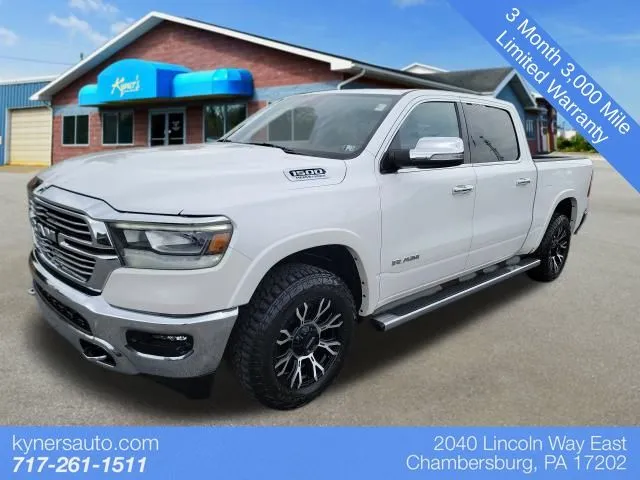 White 2021 Ram 1500 Laramie for sale in Chambersburg, PA