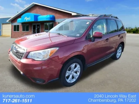 Red 2016 Subaru Forester 2.5i Premium for sale in Chambersburg, PA