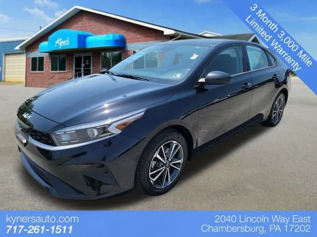 Black 2023 Kia Forte LXS for sale in Chambersburg, PA