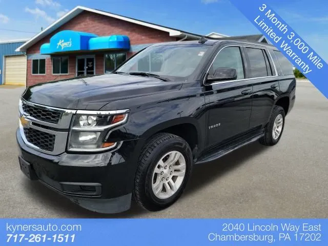 Black 2019 Chevrolet Tahoe LT for sale in Chambersburg, PA