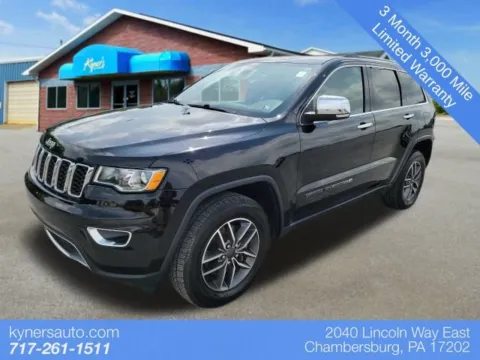 Black 2022 Jeep Grand Cherokee WK Limited for sale in Chambersburg, PA
