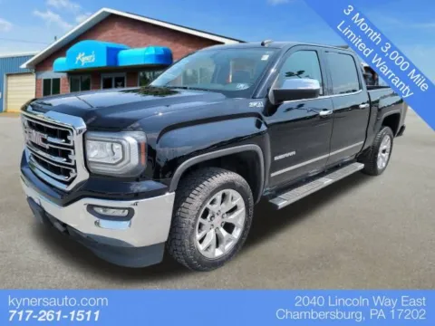 Black 2017 GMC Sierra 1500 SLT for sale in Chambersburg, PA
