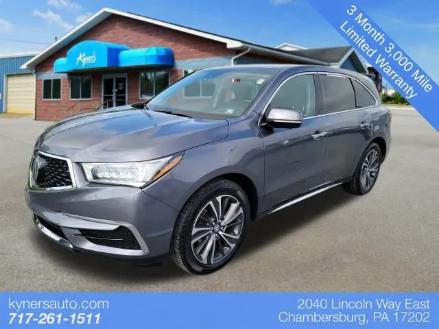 Gray 2020 Acura MDX Technology for sale in Chambersburg, PA