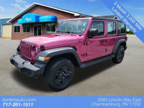 Unknown 2021 Jeep Wrangler Unlimited Sport for sale in Chambersburg, PA