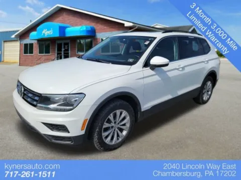 White 2019 Volkswagen Tiguan for sale in Chambersburg, PA
