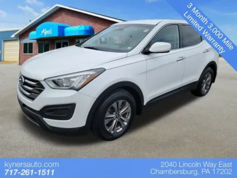 White 2015 Hyundai Santa Fe Sport for sale in Chambersburg, PA
