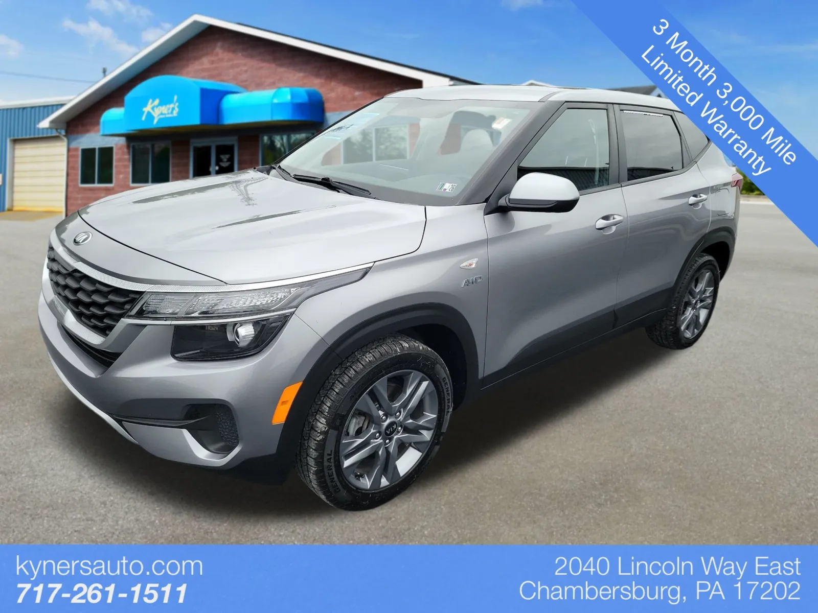 Gray 2021 Kia Seltos LX for sale in Chambersburg, PA