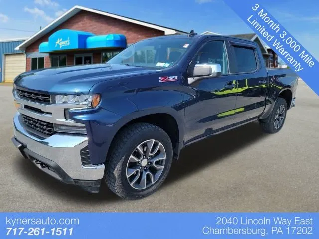 Blue 2021 Chevrolet Silverado 1500 LT for sale in Chambersburg, PA