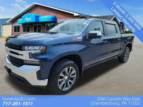 Blue 2021 Chevrolet Silverado 1500 LT for sale in Chambersburg, PA