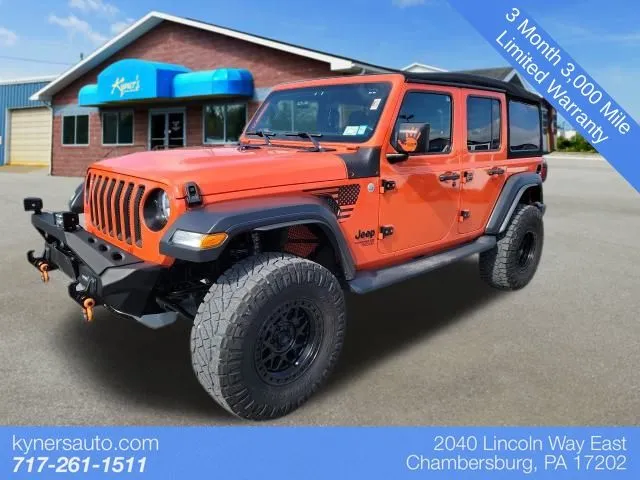 2019 Jeep Wrangler Unlimited Sport S for sale in Chambersburg, PA