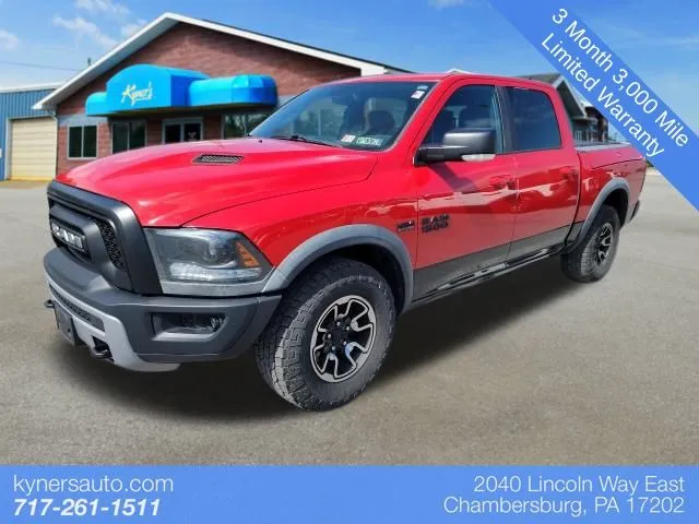 Red 2015 Ram 1500 Rebel for sale in Chambersburg, PA