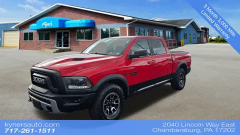Red 2015 Ram 1500 Rebel for sale in Chambersburg, PA