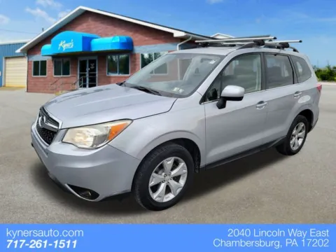 Silver 2015 Subaru Forester 2.5i Limited for sale in Chambersburg, PA
