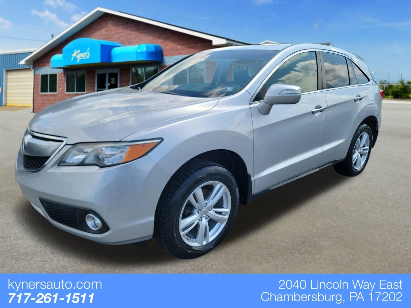 Silver 2013 Acura RDX Technology Package for sale in Chambersburg, PA