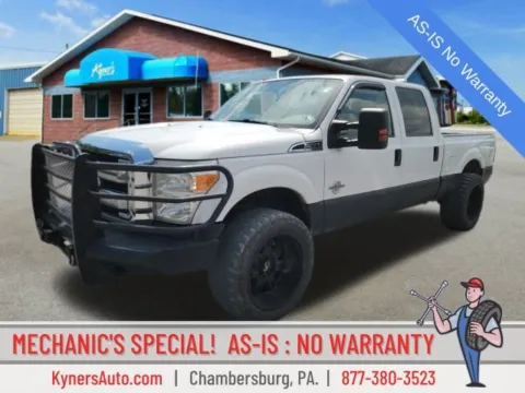 White 2015 Ford F-250SD XLT for sale in Chambersburg, PA