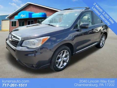 Gray 2016 Subaru Forester 2.5i Touring for sale in Chambersburg, PA