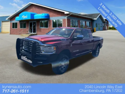 Red 2021 Ram 3500 Laramie Longhorn for sale in Chambersburg, PA