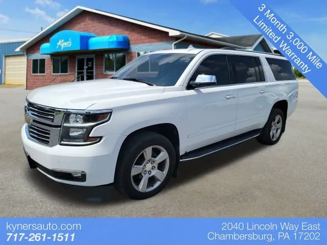 White 2018 Chevrolet Suburban Premier for sale in Chambersburg, PA