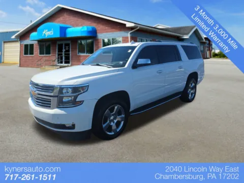 White 2018 Chevrolet Suburban Premier for sale in Chambersburg, PA