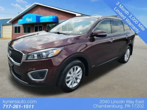 Red 2017 Kia Sorento LX for sale in Chambersburg, PA