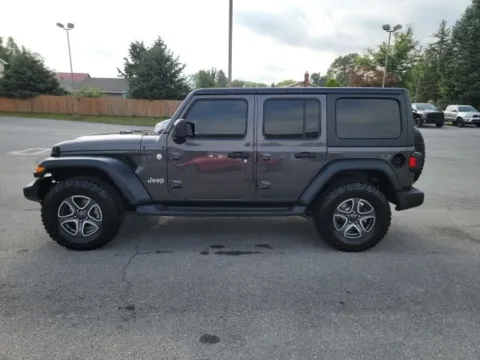 Another view of 2020 Jeep Wrangler Unlimited Sport S for sale in Chambersburg, PA at Kyner's Auto Sales, Inc.