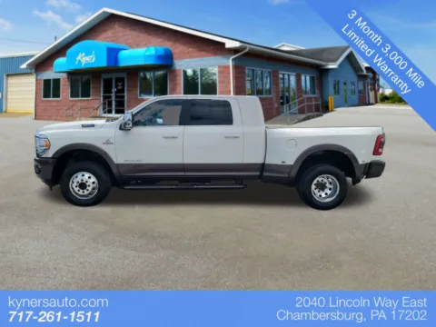 White 2024 Ram 3500 Laramie Longhorn for sale in Chambersburg, PA
