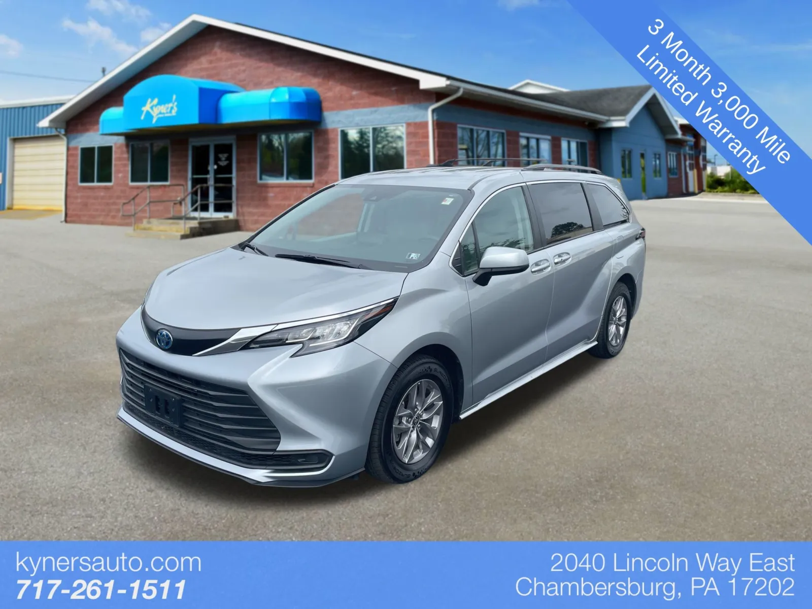2022 Toyota Sienna LE for sale in Chambersburg, PA