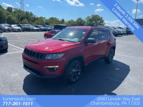 Red 2021 Jeep Compass 80th Special Edition for sale in Chambersburg, PA