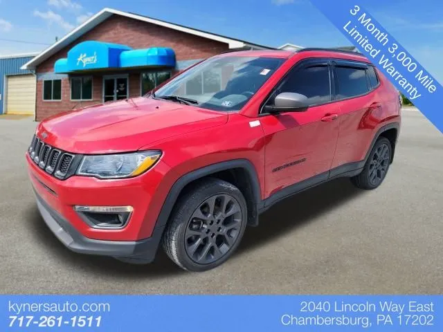 Red 2021 Jeep Compass 80th Special Edition for sale in Chambersburg, PA
