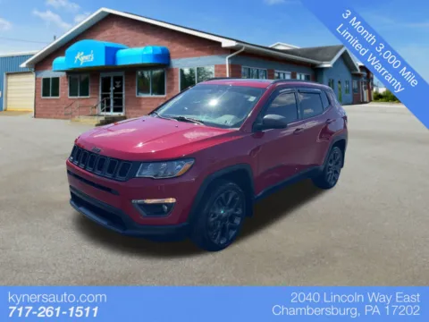 Red 2021 Jeep Compass 80th Special Edition for sale in Chambersburg, PA