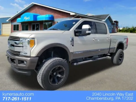 White 2017 Ford F-250SD King Ranch for sale in Chambersburg, PA