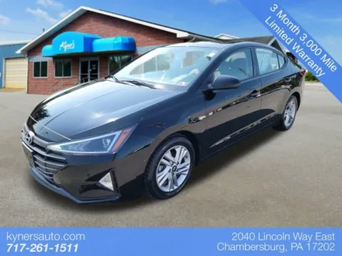 Black 2020 Hyundai Elantra Value Edition for sale in Chambersburg, PA