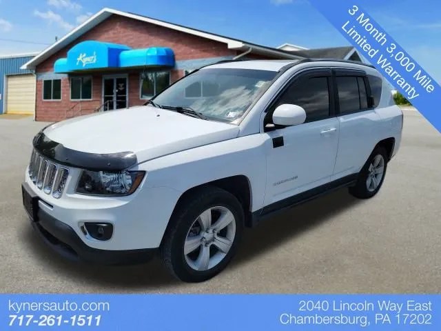 White 2017 Jeep Compass High Altitude for sale in Chambersburg, PA