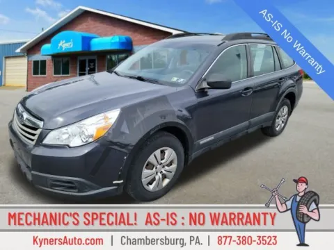 Gray 2010 Subaru Outback 2.5i for sale in Chambersburg, PA
