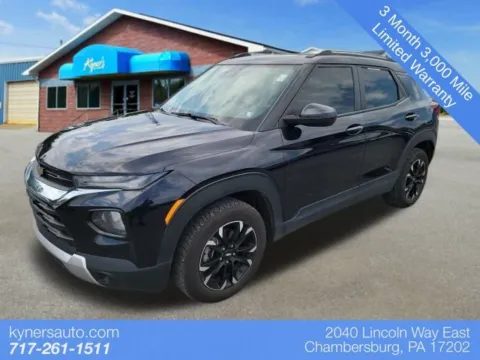 Blue 2021 Chevrolet TrailBlazer LT for sale in Chambersburg, PA