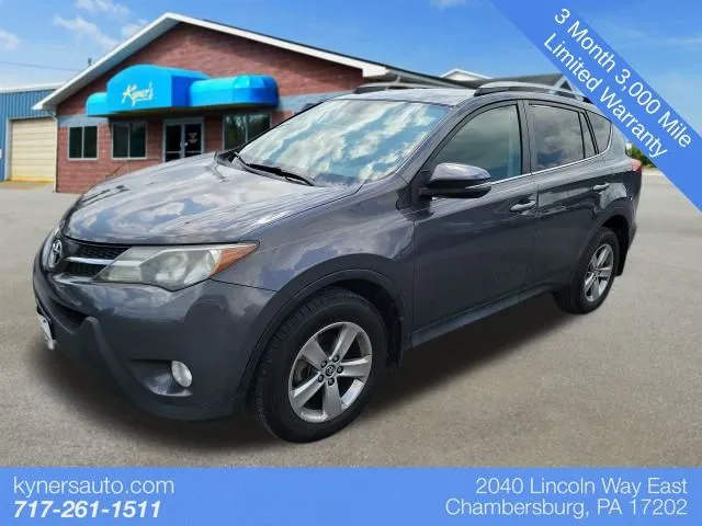 Gray 2015 Toyota RAV4 XLE for sale in Chambersburg, PA