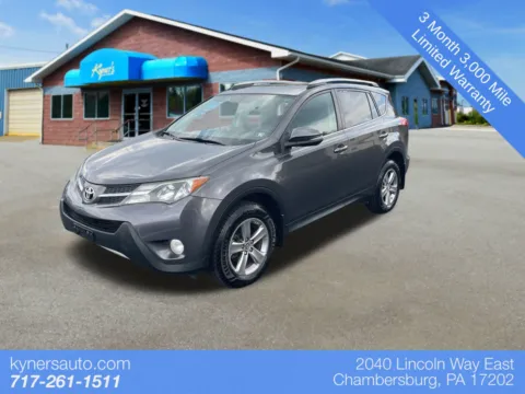 Gray 2015 Toyota RAV4 XLE for sale in Chambersburg, PA